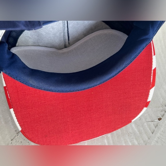 Tractor supply Vintage Red White & Blue Patriotic USA Flag Hat - Picture 10 of 11
